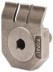 Mitee-Bite - 2-1/2mm Clamping Height, 880 Lb Clamping Pressure, Standard Height Swivel Stop Positioning Stop - 2-1/2mm Jaw Height, Spring Steel, Series Mitee-Bite Kopal Mini Clamps - A1 Tooling