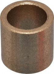 Boston Gear - 3/8" Inside x 1/2" Outside Diam, Oil Impregnated Bronze SAE-841 Sleeve Bearing - 1/2" OAL - A1 Tooling