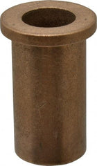 Boston Gear - 5/8" Inside x 7/8" Outside Diam, Oil Impregnated Bronze Sleeve Bearing - 1-1/8" Flange Outside Diam, 5/32" Flange Thickness, 1-3/4" OAL - A1 Tooling