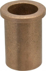 Boston Gear - 1" Inside x 1-1/4" Outside Diam, Oil Impregnated Bronze Sleeve Bearing - 1-1/2" Flange Outside Diam, 3/16" Flange Thickness, 2" OAL - A1 Tooling