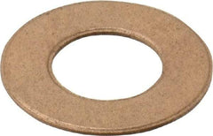 Boston Gear - 0.385" Inside x 3/4" Outside Diam, 1/32" Thick, Bronze SAE-841 Thrust Bearing - 10,000 Max Pressure x Velocity - A1 Tooling