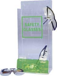 PRO-SAFE - 35 Pair Cabinet with Individual Compartments, Acrylic Safety Glasses and Goggles Dispenser - 15-3/4 Inch Wide x 16 Inch High x 4 Inch Deep, Table and Wall Mount - A1 Tooling