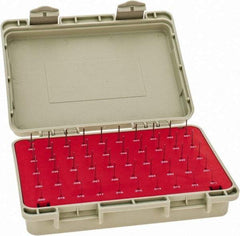 Vermont Gage - 50 Piece, 0.011-0.06 Inch Diameter Plug and Pin Gage Set - Minus 0.0002 Inch Tolerance, Class ZZ - A1 Tooling