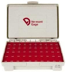 Vermont Gage - 50 Piece, 0.011-0.06 Inch Diameter Plug and Pin Gage Set - Plus 0.0002 Inch Tolerance, Class ZZ - A1 Tooling