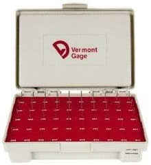 Vermont Gage - 50 Piece, 0.011-0.06 Inch Diameter Plug and Pin Gage Set - Plus 0.0002 Inch Tolerance, Class ZZ - A1 Tooling