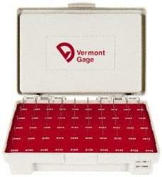 Vermont Gage - 50 Piece, 0.0115-0.0605 Inch Diameter Plug and Pin Gage Set - Minus 0.0002 Inch Tolerance, Class ZZ - A1 Tooling