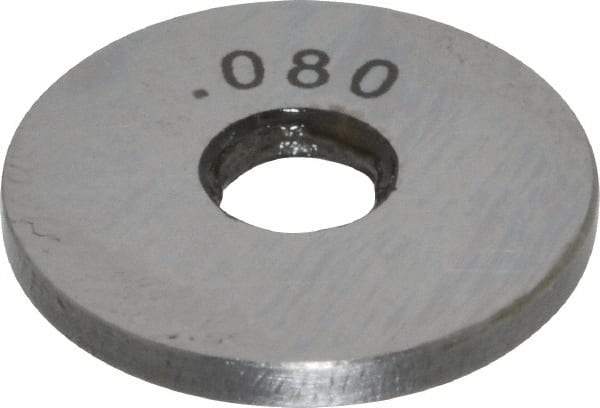 Value Collection - 0.08" Round Steel Spacer Block - Accuracy Grade B - A1 Tooling