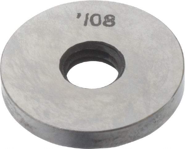 Value Collection - 0.108" Round Steel Spacer Block - Accuracy Grade B - A1 Tooling