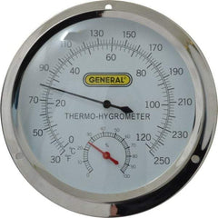 General - 30 to 250°F, Thermo-Hygrometer - A1 Tooling