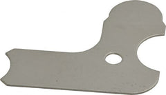 Value Collection - 15/64 Inch Radius Gage - Chrome Coated, Stainless Steel - A1 Tooling