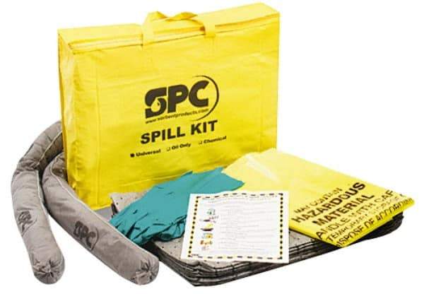 Brady SPC Sorbents - 5 Gal Capacity Oil Only Spill Kit - Pad Dispenser - A1 Tooling