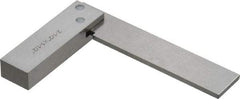 Value Collection - 2-1/2" Blade Length, 1-1/2" Base Length Steel Square - 0.0003" Accuracy, Beveled Edge - A1 Tooling