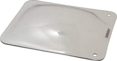 PRO-SAFE - Polycarbonate Concave Shield - 8" Wide x 10" Long x 1/8" Thick, Magnetic Base, For General Purpose Use - A1 Tooling