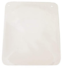 PRO-SAFE - Polycarbonate Concave Shield - 10" Wide x 12" Long x 1/8" Thick, Magnetic Base, For General Purpose Use - A1 Tooling