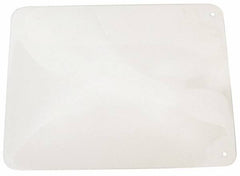 PRO-SAFE - Polycarbonate Concave Shield - 12" Wide x 16" Long x 1/8" Thick, Magnetic Base, For General Purpose Use - A1 Tooling