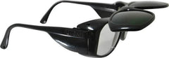 Uvex - Clear Lenses, Framed Welding Glasses - Scratch Resistant, Black Plastic Frame, Size Universal, Wrap Around - A1 Tooling