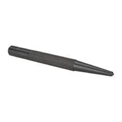 Value Collection - 5/32" Center Punch - 4" OAL, Steel - A1 Tooling