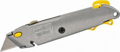 Stanley - Retractable Utility Knife - Aluminum Handle, 3 Blades Included - A1 Tooling