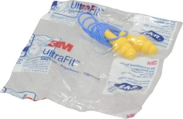 Aearo E-A-R - Reusable, Corded, 25 dB, Flange Earplugs - Yellow, 20 Pairs - A1 Tooling