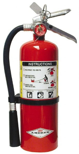 Amerex - 5 Lb, 2-A:10-B:C Rated, Dry Chemical Fire Extinguisher - A1 Tooling