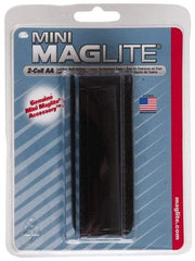 Mag-Lite - Leather Mini/Pocket Flashlight Belt Holster - Black, Compatible with Maglite AA Batteries - A1 Tooling