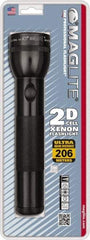 Mag-Lite - Krypton Bulb, 27 Lumens, Industrial/Tactical Flashlight - Black Aluminum Body, 2 D Batteries Not Included - A1 Tooling