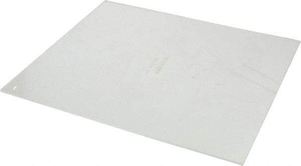 PRO-SAFE - Acrylic Flat Shield - 10" Wide x 12" Long x 1/8" Thick, Magnetic Base, For General Purpose Use - A1 Tooling