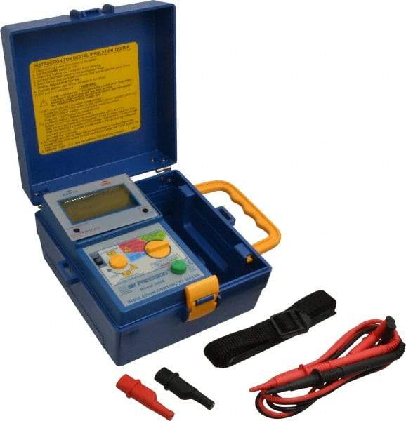 B&K Precision - Digital Display, 2,000 Megohm Electrical Insulation Resistance Tester & Megohmmeter - 1,000 VDC Max Test Voltage, Powered by AA Battery - A1 Tooling