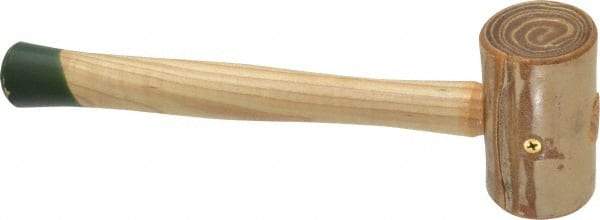 Garland - 1-1/4 Lb Head Weighted Rawhide Mallet - 12" Long Wood Handle - A1 Tooling