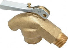 Value Collection - 3/4" NPT Brass Rigid Drum Faucet - Internal Arrester, Self Closing - A1 Tooling