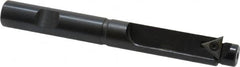 APT - 19/32 Inch Diameter, Solid Pilot, Straight 1/2 Inch Shank Diameter, 1 Insert, Indexable Counterbore - 4-3/8 Inch Overall Length, TPGH 215 Insert - A1 Tooling