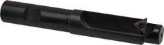 APT - 25/32 Inch Diameter, Solid Pilot, Straight 5/8 Inch Shank Diameter, 1 Insert, Indexable Counterbore - 4-1/2 Inch Overall Length, TPGH 215 Insert - A1 Tooling