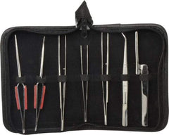 Value Collection - Stainless Steel Tweezer Set - 7 Piece - A1 Tooling