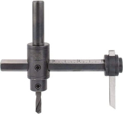 General - 1-3/4 to 7-7/8" Cutting Diam, Circle Cutter Tool - Straight Shank, 1/2" Shank Diam - A1 Tooling