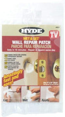 Hyde Tools - Drywall/Plaster Repair - White, 5" x 15" (75 Sq In ) Coverage - A1 Tooling