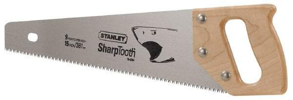 Stanley - 15" Blade Handsaw - Hardwood Handle - A1 Tooling