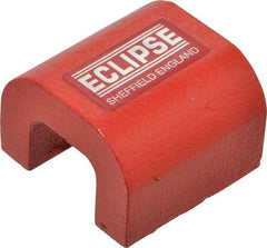 Eclipse - 0 Hole, 2-7/16" Overall Width, 2-3/8" Deep, 1-13/64" High, 76 Lb Average Pull Force, Alnico Power Magnets - 14.28mm Pole Width, 550°C Max Operating Temp, Grade 5 Alnico - A1 Tooling