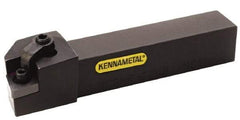 Kennametal - MCGN, Left Hand Cut, 0° Lead Angle, 3/4" Shank Height x 3/4" Shank Width, Negative Rake Indexable Turning Toolholder - 4-1/2" OAL, CN..43. Insert Compatibility, Series Kenloc - A1 Tooling