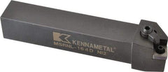 Kennametal - MSRN, Left Hand Cut, 15° Lead Angle, 1" Shank Height x 1" Shank Width, Negative Rake Indexable Turning Toolholder - 6" OAL, SN..43. Insert Compatibility, Series Kenloc - A1 Tooling