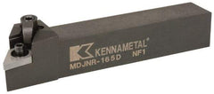 Kennametal - MDJN, Right Hand Cut, 3° Lead Angle, 1" Shank Height x 1" Shank Width, Negative Rake Indexable Turning Toolholder - 6" OAL, DN..54. Insert Compatibility, Series Kenloc - A1 Tooling