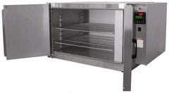 Grieve - 1 Phase, 28 Inch Inside Width x 24 Inch Inside Depth x 18 Inch Inside Height, 350°F Max, Portable Heat Treating Bench Oven - 2 Shelves, 7 Cubic Ft. Work Space, 115 Max Volts, 41 Inch Outside Width x 30 Inch Outside Depth x 23 Inch Outside Height - A1 Tooling