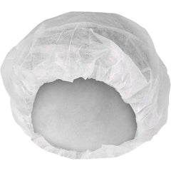 KleenGuard - Size M, 21 Inch Diameter Bouffant Cap - White, Polypropylene, Approved By ANSI/ISEA 101-1996, ISO Class 8 - A1 Tooling