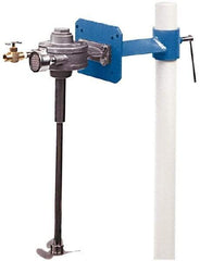 Neptune Mixer - 50 to 80 psi Air Pressure, 5 Gallon Mixing Capacity, 1/4 to 1/2 hp, Pipe Clamp, Air Powered Mixer - 24 Inch Long Shaft, Compatible with Pail Container - A1 Tooling