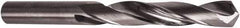 Precision Twist Drill - #3 118° Solid Carbide Jobber Drill - Bright Finish, Right Hand Cut, 3" OAL, Split Point - A1 Tooling