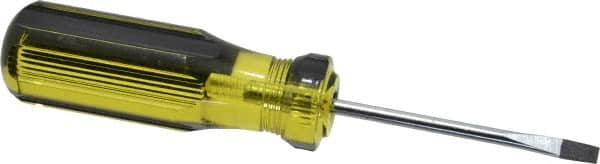 Stanley - Standard Slotted Screwdriver - Round Shank, Acetate Handle - A1 Tooling