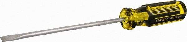 Stanley - Standard Slotted Screwdriver - Round Shank, Acetate Handle - A1 Tooling