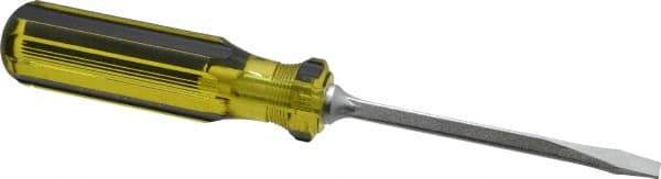 Stanley - Standard Slotted Screwdriver - Square Shank, Acetate Handle - A1 Tooling