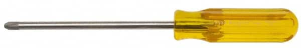 Xcelite - #3, 10-1/2" OAL, Standard Phillips Screwdriver - 6" Blade Length, Round Shank, Acetate Handle - A1 Tooling