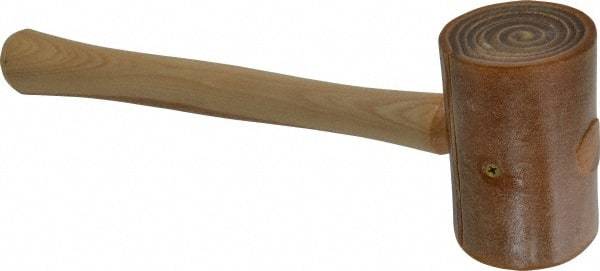 Garland - 1-3/8 Lb Head Rawhide Mallet - Wood Handle - A1 Tooling