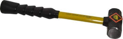 NUPLA - 2 Lb Head, 14" Long Sledge Hammer - Steel Head, Fiberglass Handle - A1 Tooling